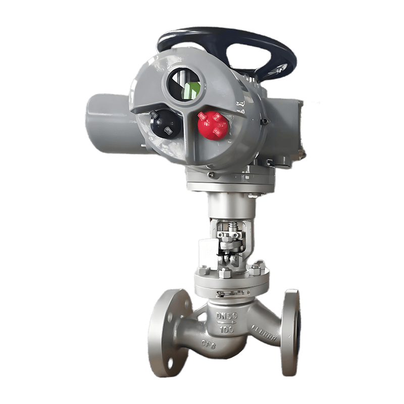 Válvula de cierre eléctrica de acero inoxidable
