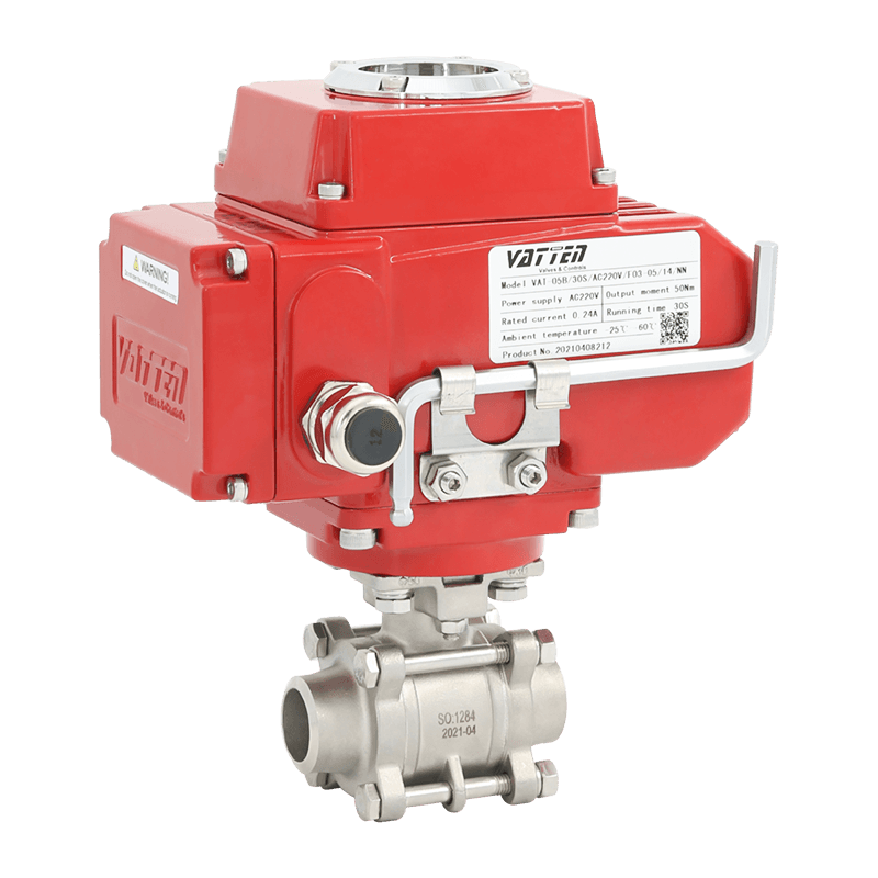 Válvula de bola de soldadura eléctrica