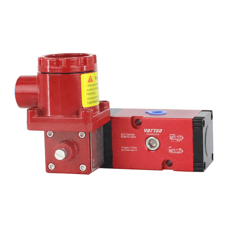 Válvula solenoide a prueba de explosiones