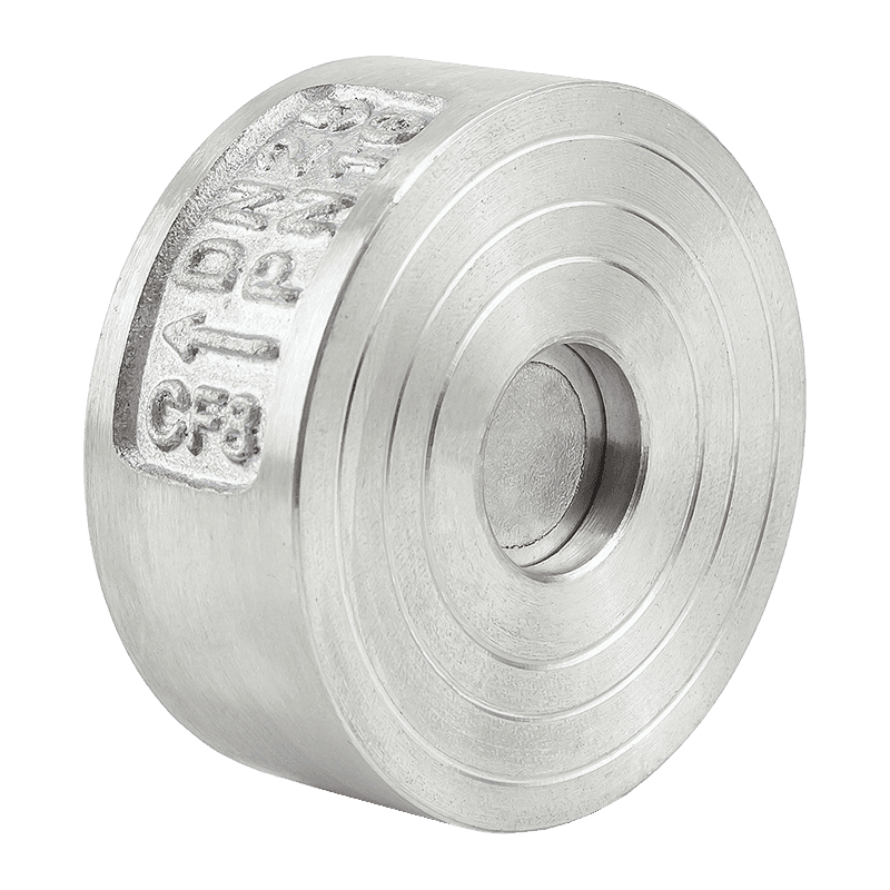 Válvula de retención de disco único tipo wafer H71W