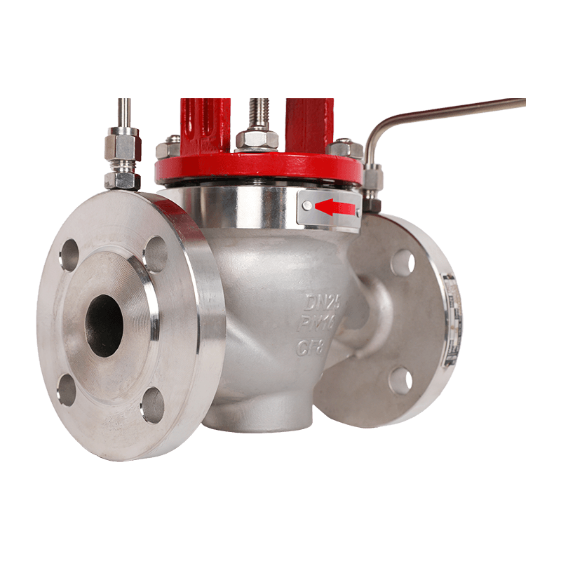 Válvula de sellado de nitrógeno